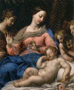The Sleep of the Infant Jesus, with Musician Angels Carlo Maratta